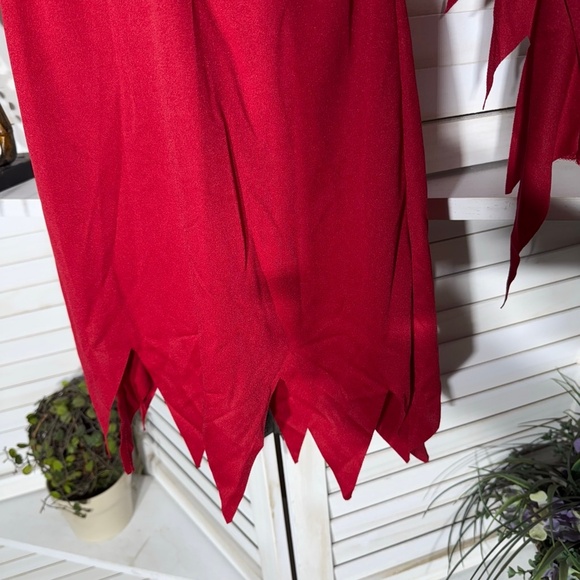 NIB Devious Devil Girls Costume Set Dress/Collar/Headband Red 4-6 - Picture 9 of 12